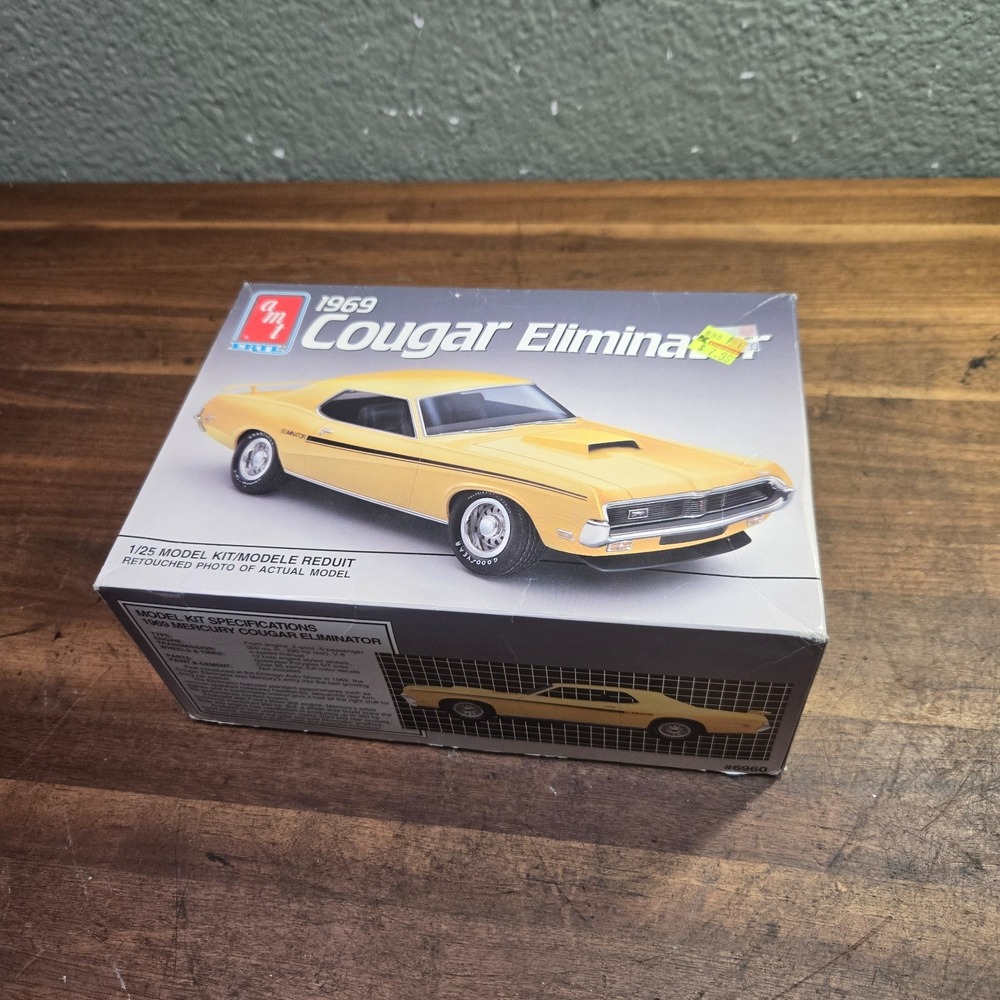 AMT 1969 Cougar Eliminator 1/25 Model Kit UPRM